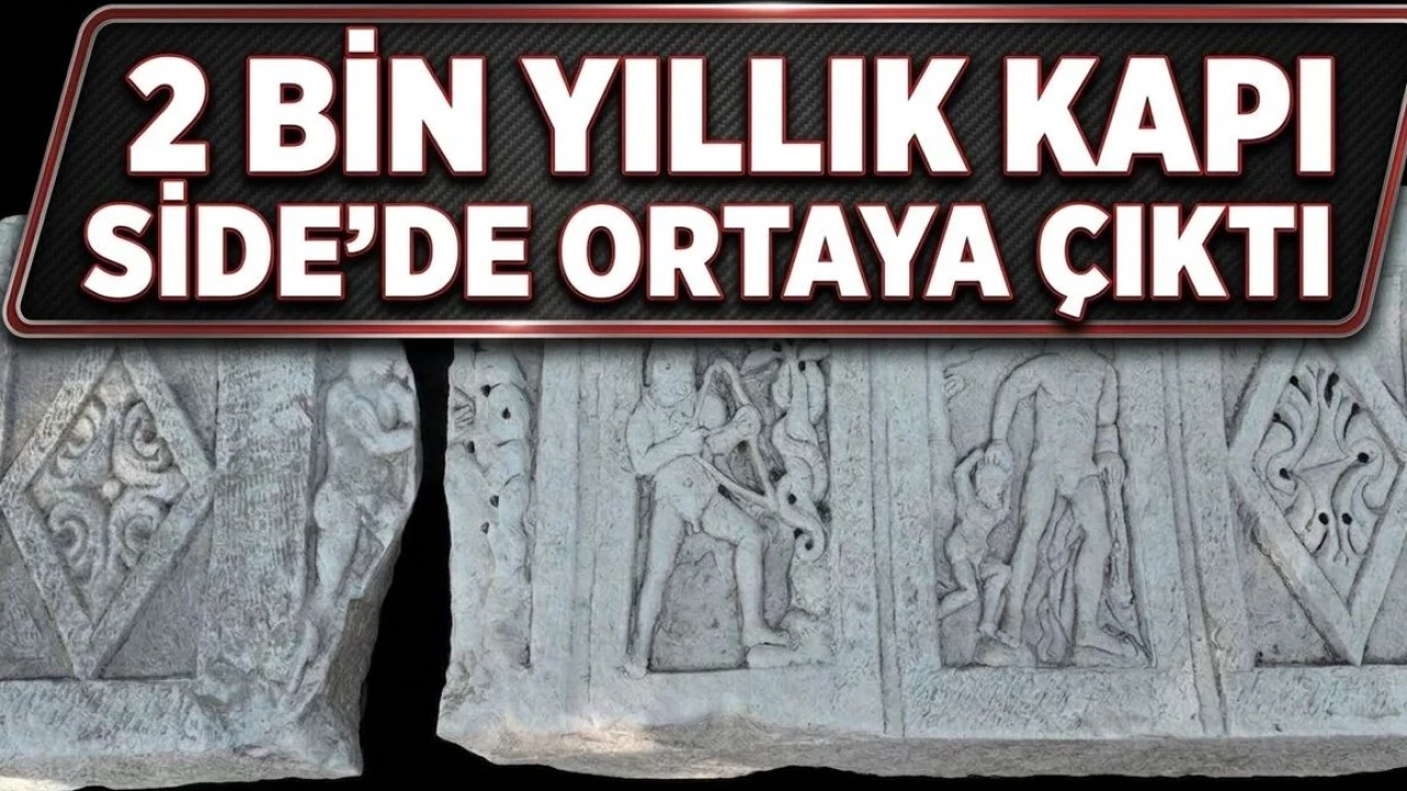 2 Bin Yıllık Kapı Side’de Ortaya Çıktı