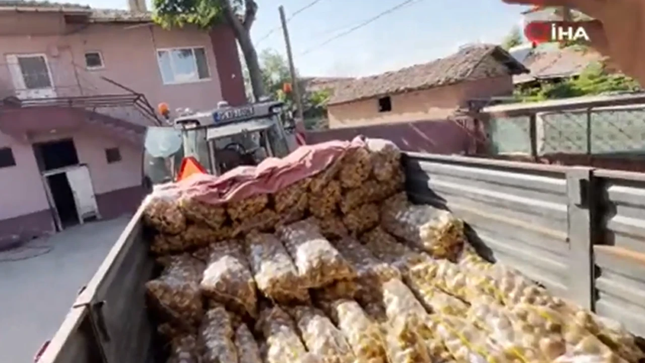 6 Ton Patatesi Bedava Dağıttı: 150 Bin Tl