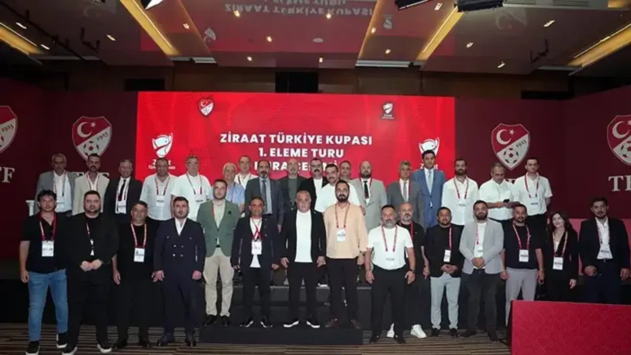 Ziraat Türkiye Kupası 1'inci Eleme Turu Kura Çekimi Yapıldı - Antalya Haber