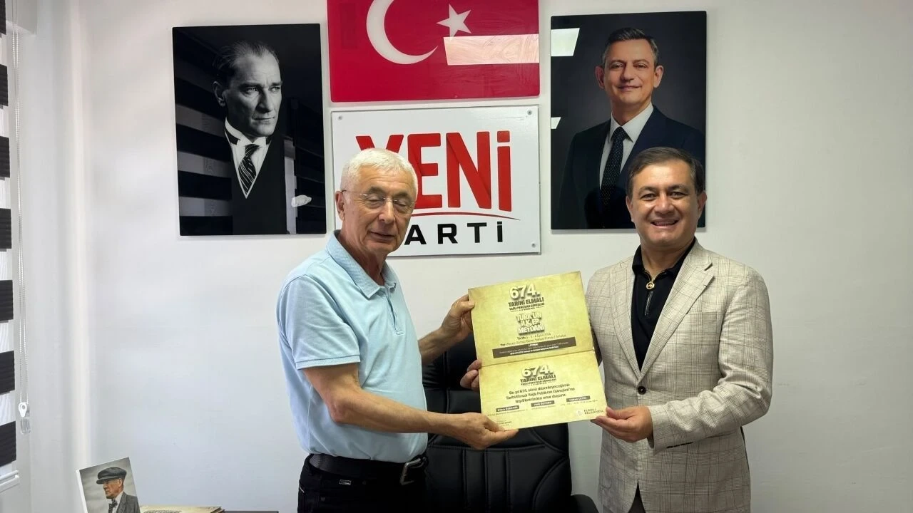 CHP'li Başkan Halil Öztürk'ten Yeni Parti'ye Dikkat Çeken Ziyaret! - Antalya Haber