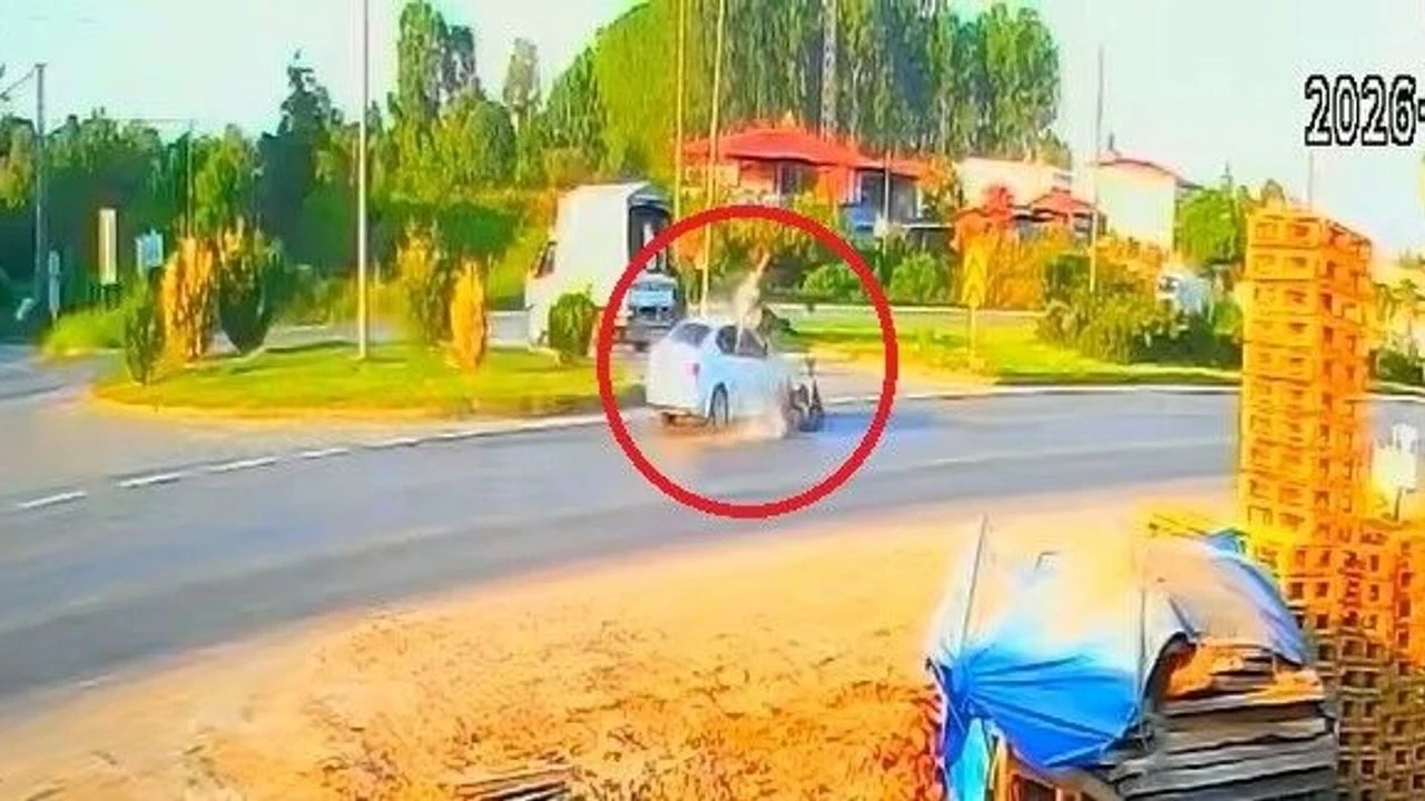Bisikletli Genç Kızın Öldüğü Kaza Kamerada - Antalya Haber