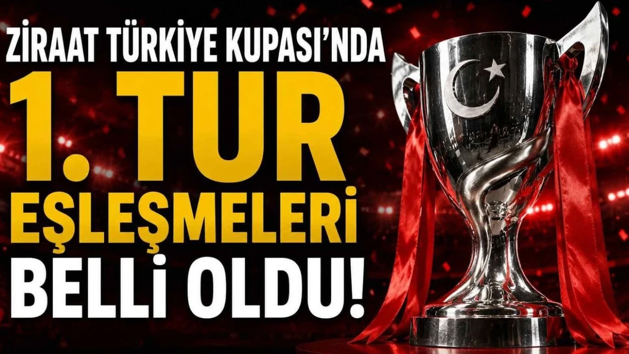 Ziraat Türkiye Kupası'nda 1. Tur Eşleşmeleri Belli Oldu - Antalya Haber