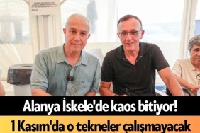 Alanya İskele'de Kaos Bitiyor! 1 Kasım'da O Tekneler Çalışmayacak