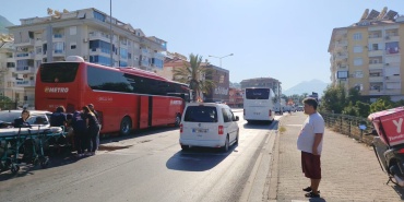 Alanya'da Ölümden Döndüler: O Anlar Kamerada