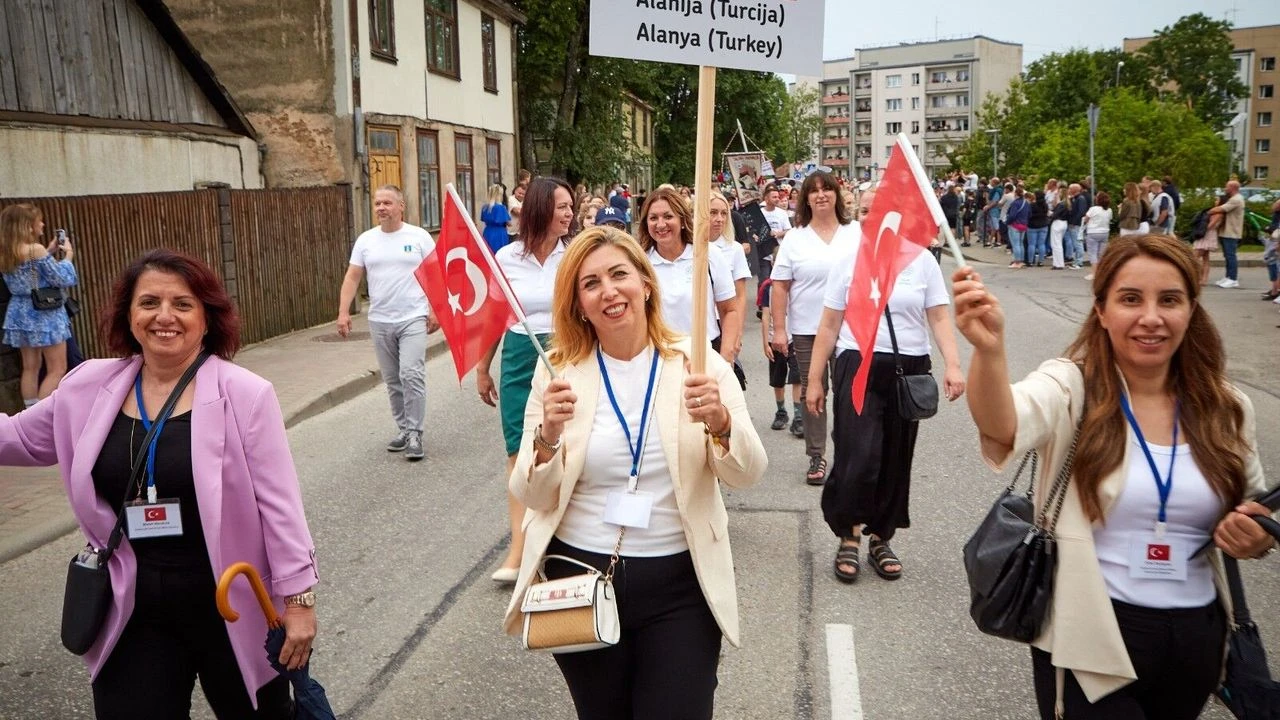 Alanya'nın Değerleri Talsi'de Tanıtıldı