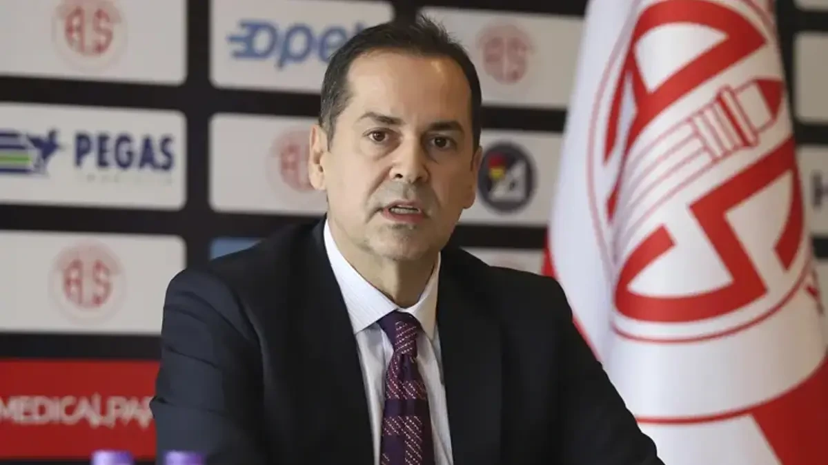 Antalyaspor Başkanı Rıza Perçin: Aday Değilim