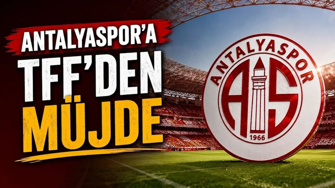 Antalyaspor’a Tff’den Müjde