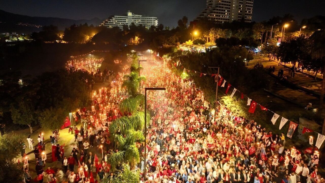 Cumhuriyet Bayramı Coşkusundan Renkli Kareler