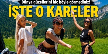 Dünya Güzellerini Hiç Böyle Görmediniz! İşte O Kareler