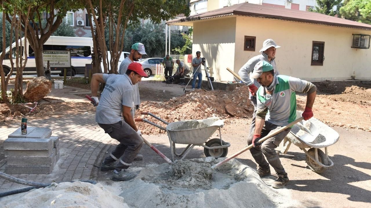 Kepez'de Yükseliş Parkı Yenileniyor