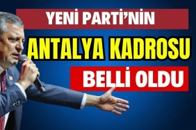 Yeni Parti’nin Antalya Kadrosu Belli Oldu