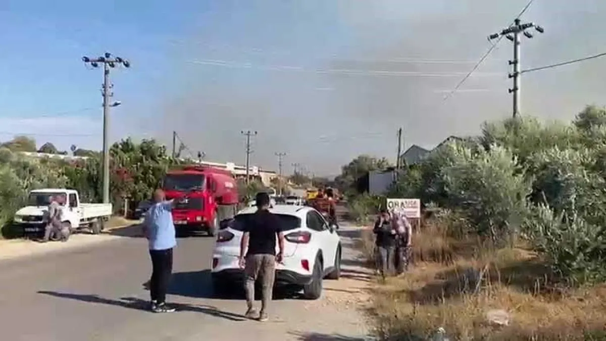 Aksu’da Korkutan Yangın - Antalya Haber