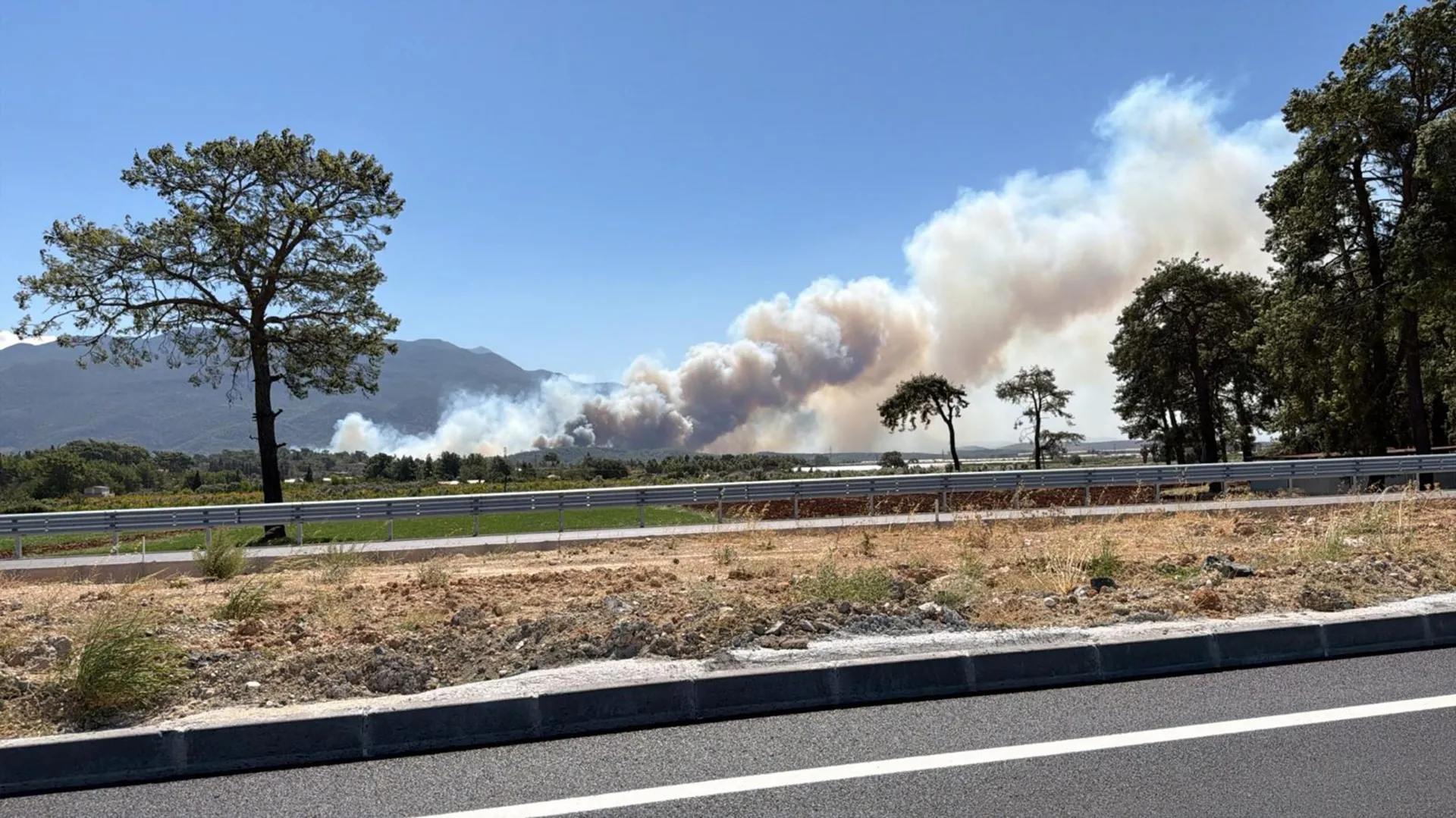 Muğla’daki Yangın Antalya’ya Sıçradı - Antalya Haber