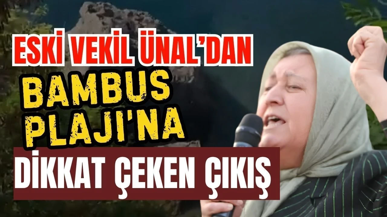 Eski Vekil Nesrin Ünal'dan Bambus Plajı'na Dikkat Çeken Çıkış - Antalya Haber