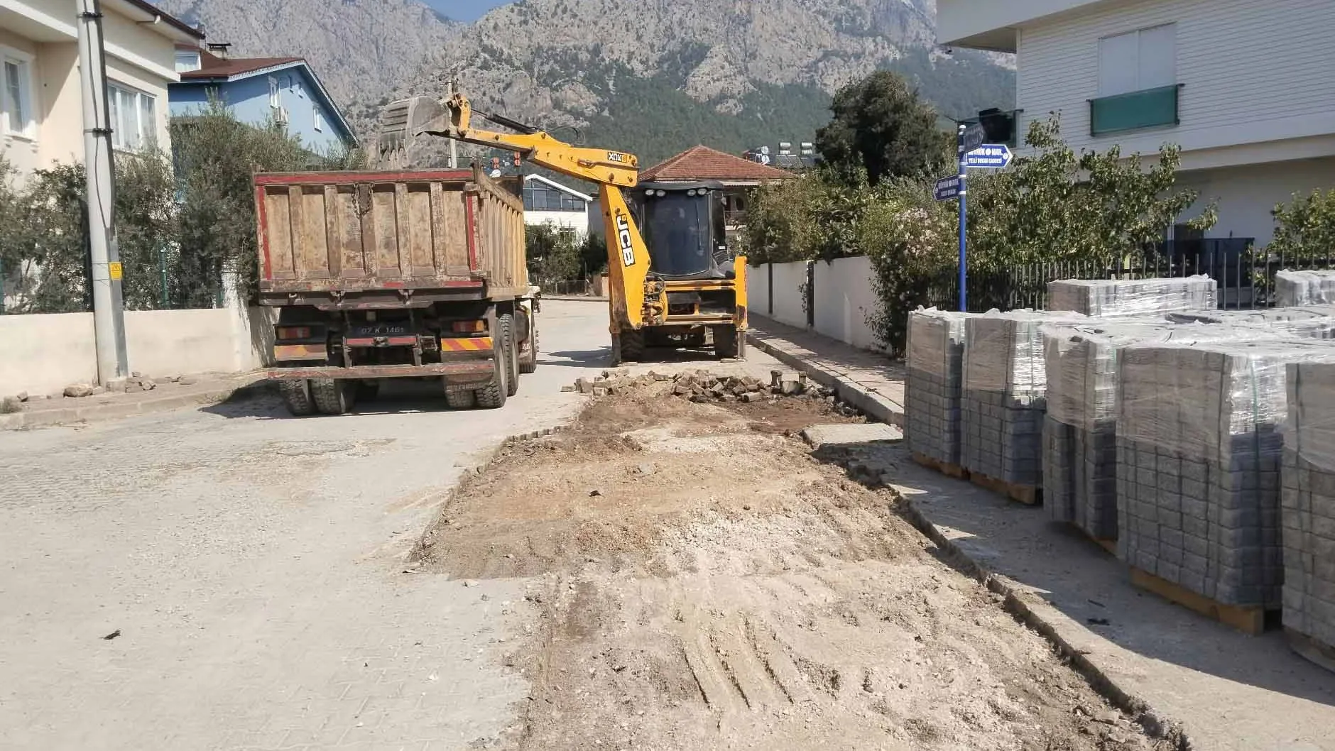 Kemer’de Altyapı Çalışmaları