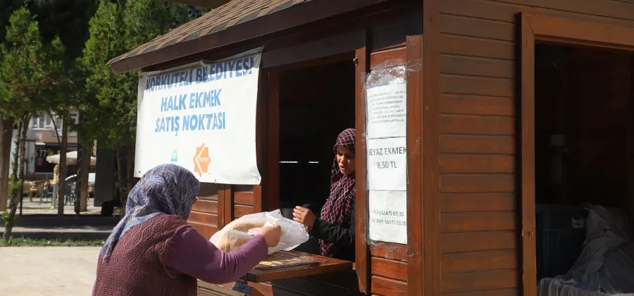 Korkuteli Belediyesi Halk Ekmek 12 Noktada Aralıksız Hizmet Veriyor