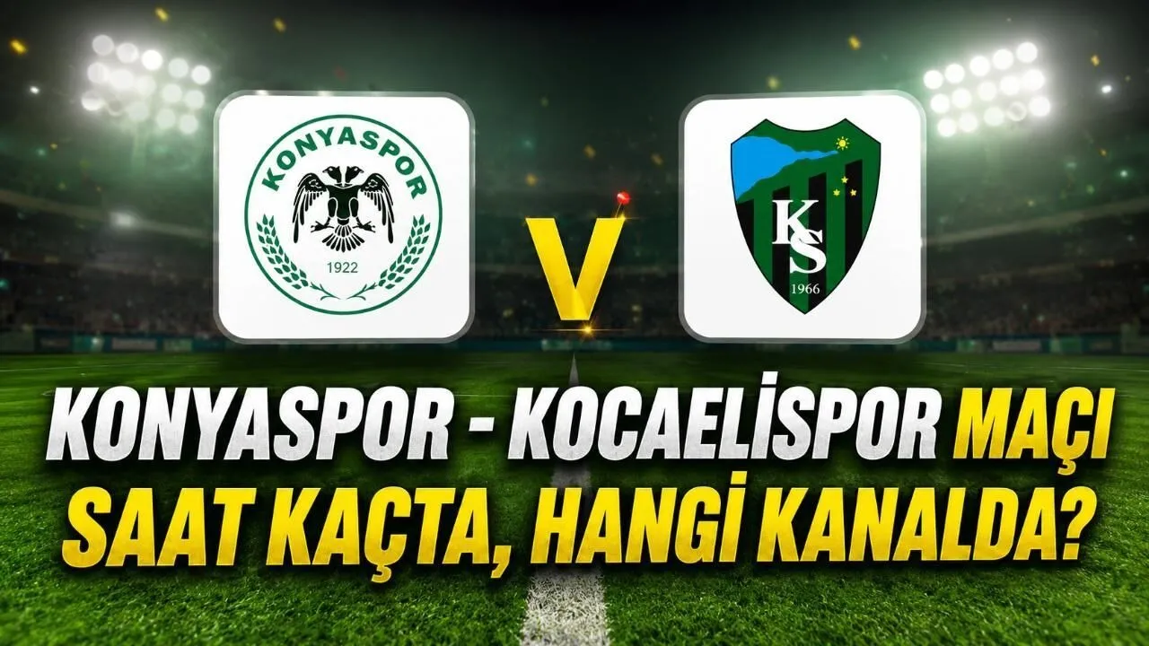 Konyaspor – Kocaelispor Maçı Saat Kaçta, Hangi Kanalda - Antalya Haber