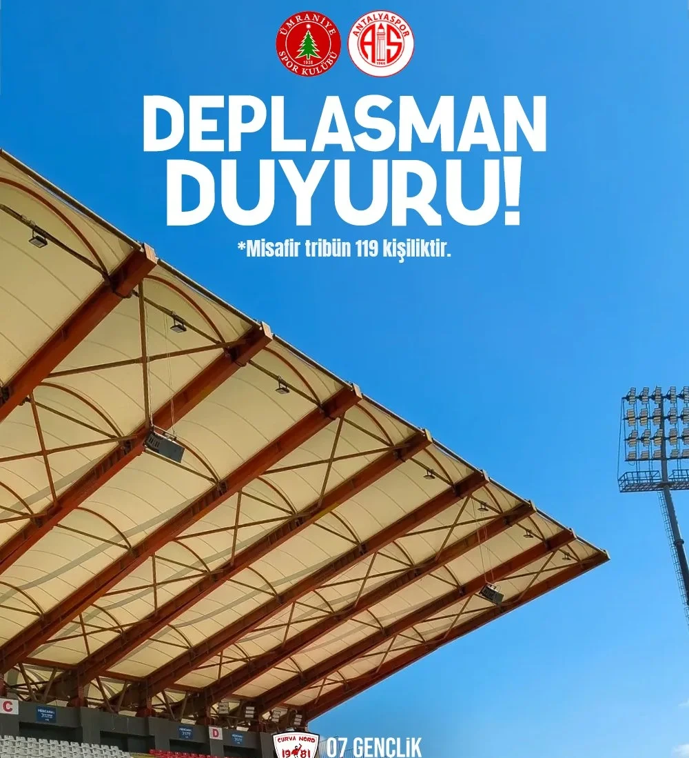 07 Gençlik'ten Ümraniyespor Maçı Öncesi Deplasman Duyurusu