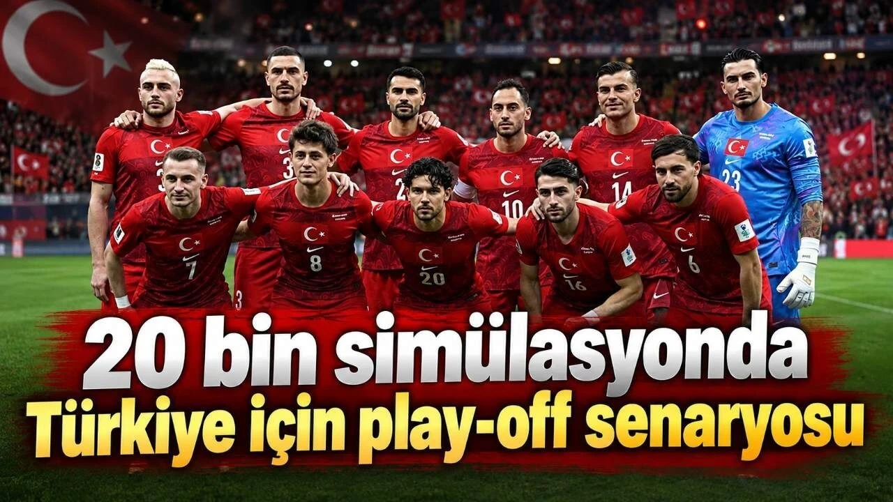 20 Bin Simülasyonda Türkiye İçin Play-Off Senaryosu - Antalya Haber