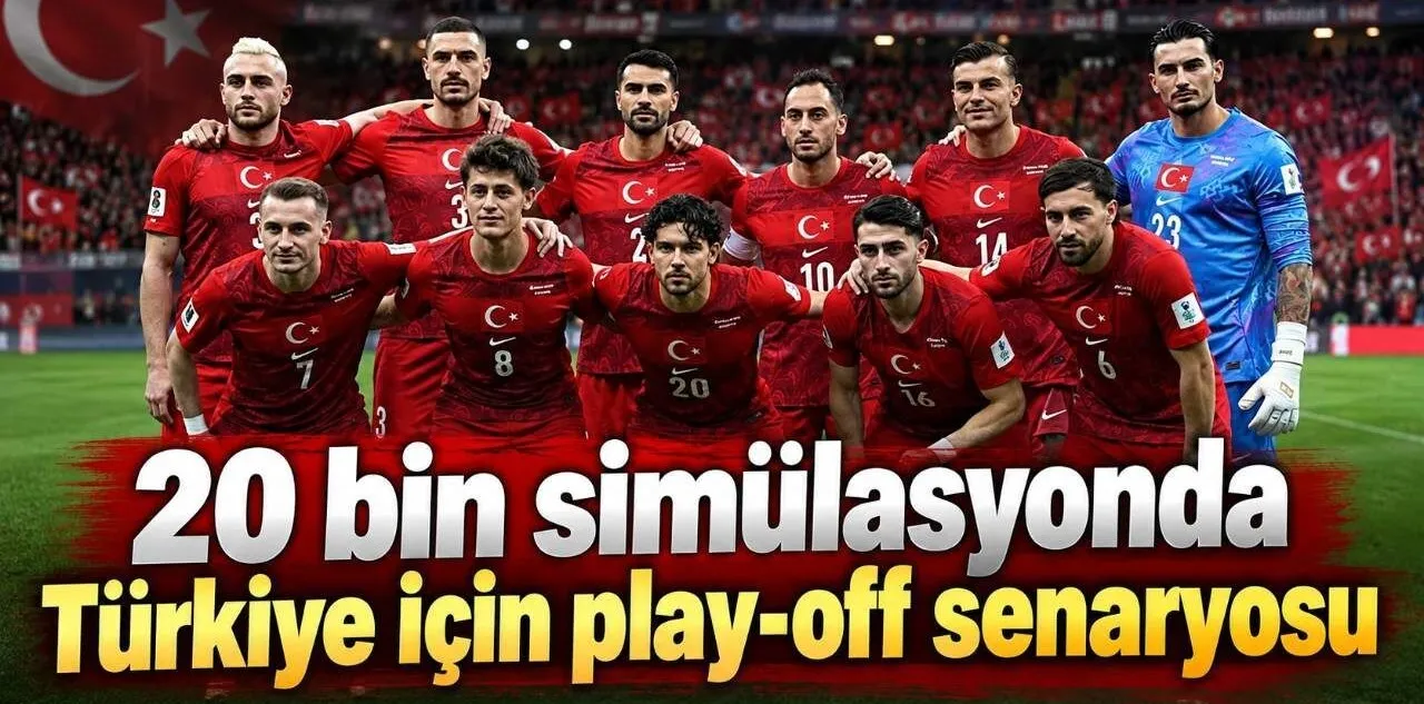 20 Bin Simülasyonda Türkiye İçin Play - Off Senaryosu