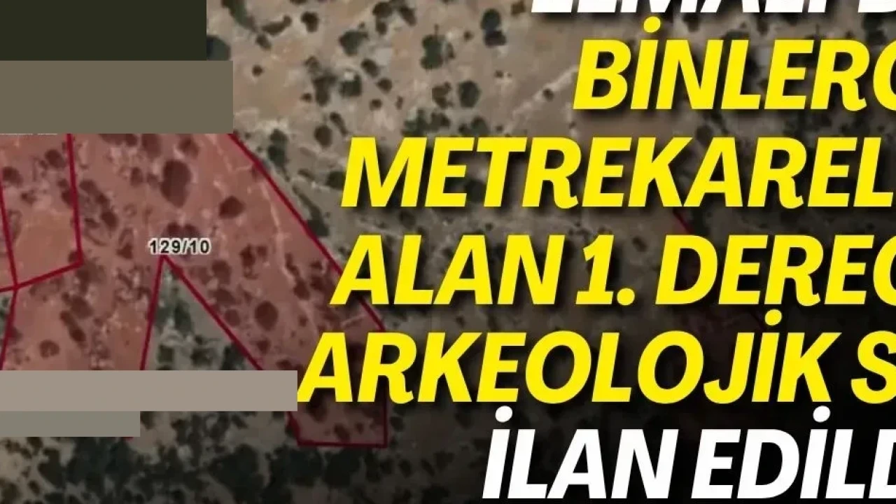 Elmalı'da Binlerce Metrekarelik Alan 1. Derece Arkeolojik Sit İlan Edildi - Antalya Haber