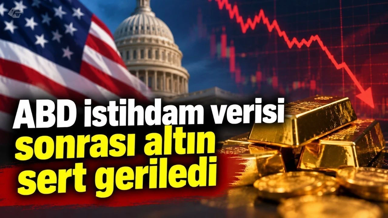 ABD İstihdam Verisi Sonrası Altın Sert Geriledi - Antalya Haber