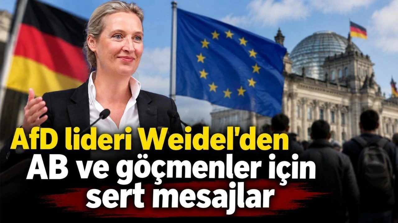 Afd Lideri Weidel'den AB ve Göçmenler İçin Sert Mesajlar - Antalya Haber