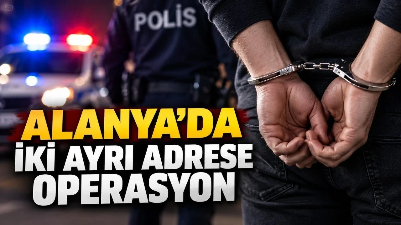 Alanya'da Aranan 2 Hükümlü Polis Operasyonuyla Yakalandı - Antalya Haber
