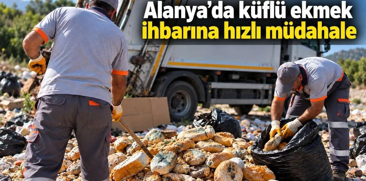 Alanya'da Küflü Ekmek İhbarına Hızlı Müdahale