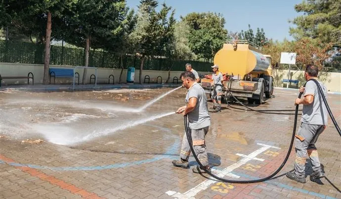 Alanya'da Okullar Yeni Eğitim Öğretim Yılına Hazırlanıyor