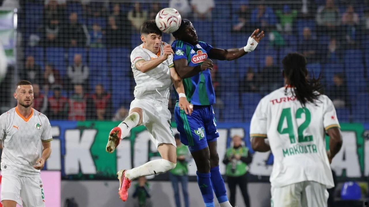 Alanyaspor, Rize'de Tek Golle Kazandı - Antalya Haber