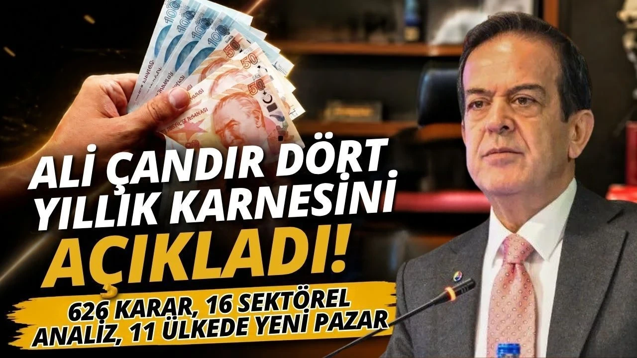 Ali Çandır Dört Yıllık Karnesini Açıkladı! 626 Karar, 16 Sektörel Analiz, 11 Ülkede Yeni Pazar - Antalya Haber