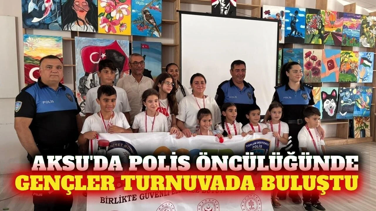 Antalya Aksu'da Polis Koordinesinde Gençlik Turnuvası - Antalya Haber