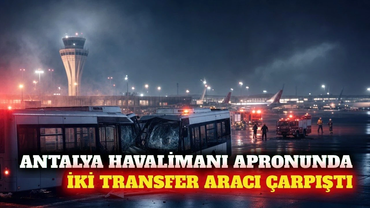 Antalya Havalimanı Apronunda Kaza! İşte İlk Bilgiler - Antalya Haber
