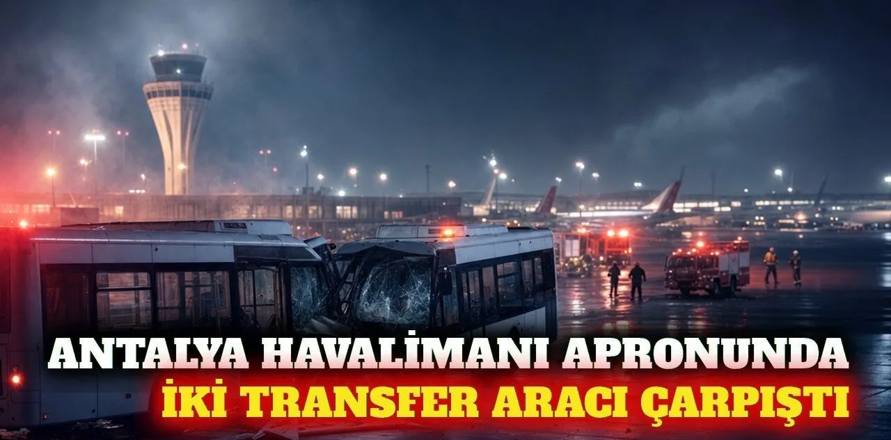 Antalya Havalimanı Apronunda Kaza! İşte İlk Bilgiler