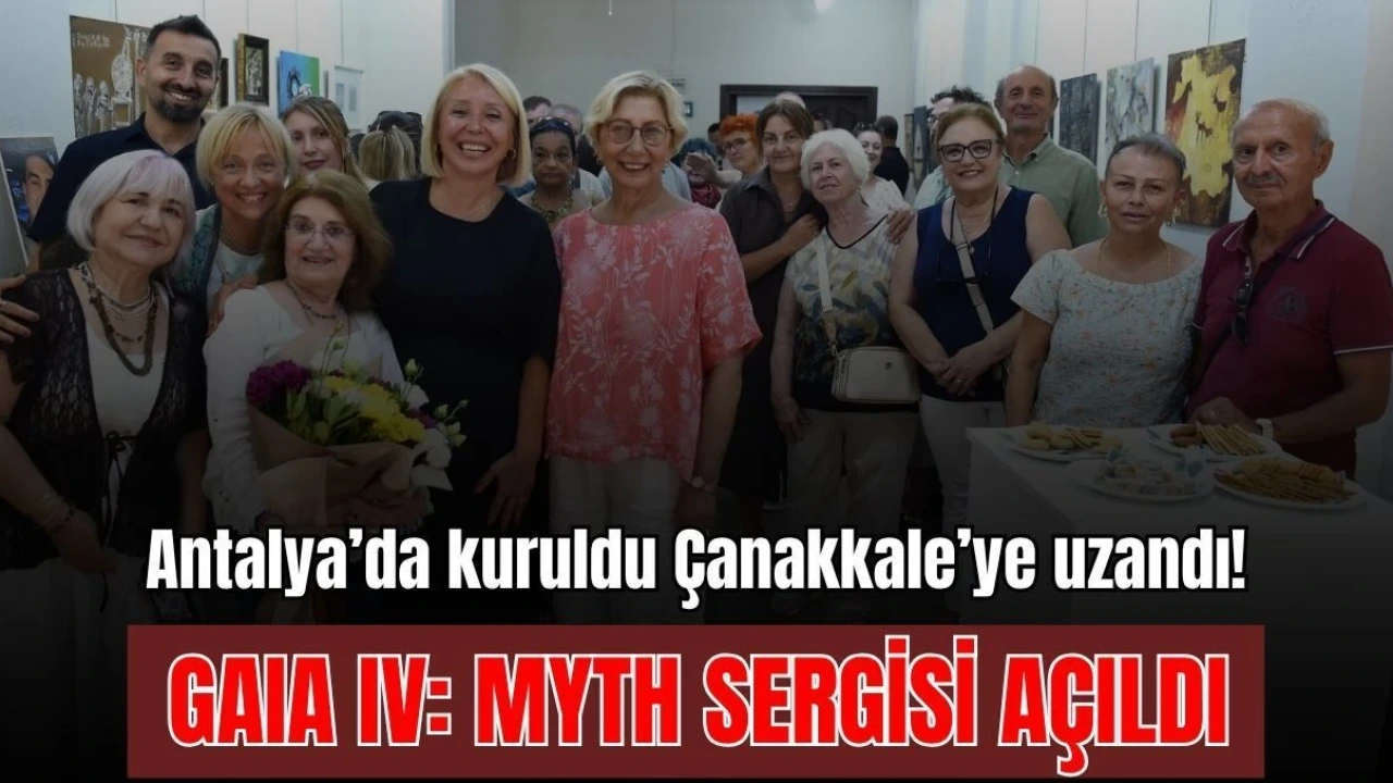 Antalya'da Kuruldu Çanakkale'ye Uzandı! Gaıa Iv: Myth Sergisi Açıldı - Antalya Haber