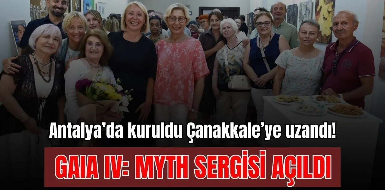 Antalya'da Kuruldu Çanakkale'ye Uzandı! Gaıa Iv: Myth Sergisi Açıldı