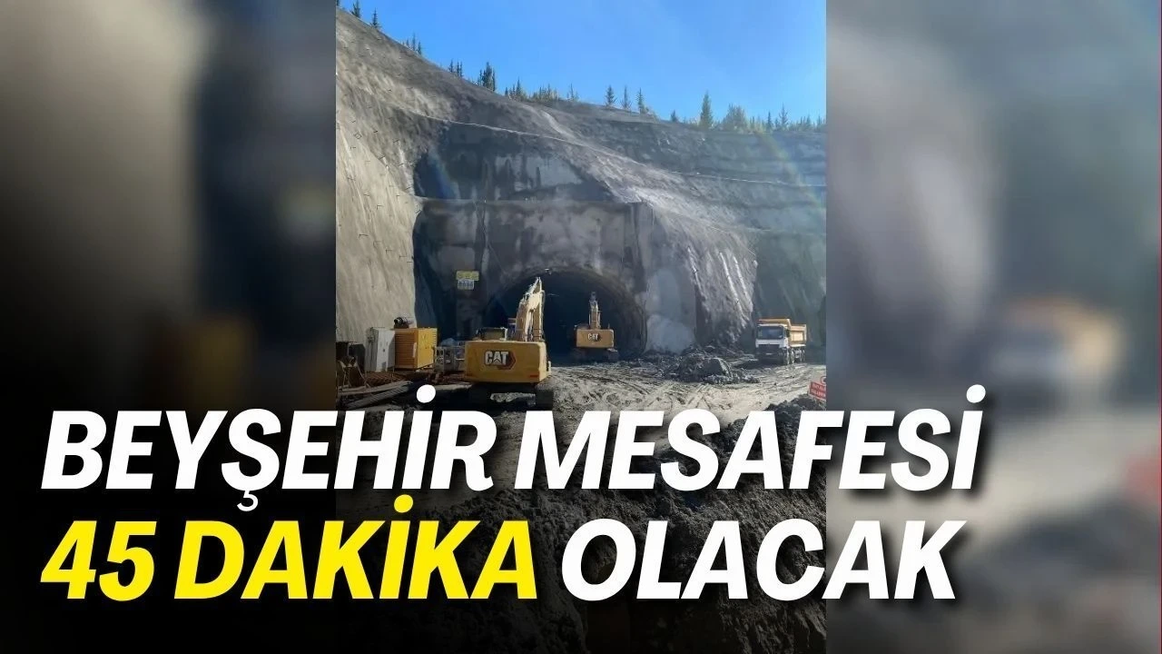 Antalya'da Yeni Ulaşım Koridoru: Beyşehir Mesafesi 45 Dakika Olacak - Antalya Haber