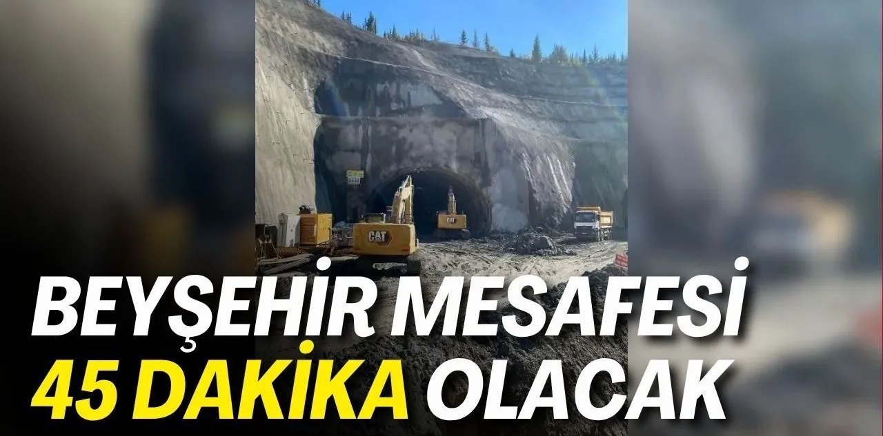 Antalya'da Yeni Ulaşım Koridoru: Beyşehir Mesafesi 45 Dakika Olacak