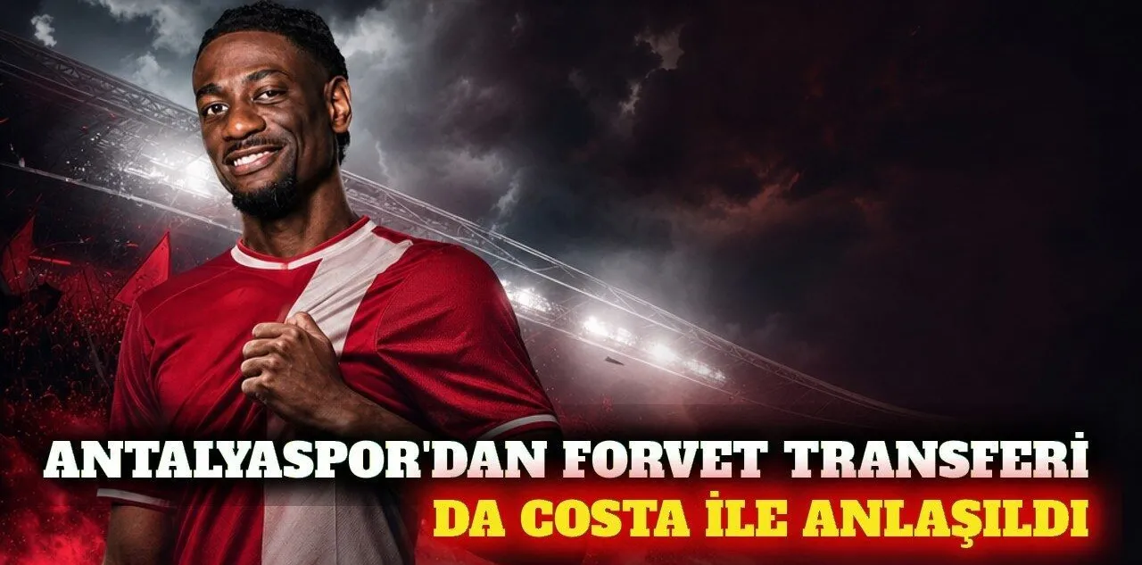 Antalyaspor Nuno da Costa ile 1+1 Yıllık Anlaşmaya Vardı