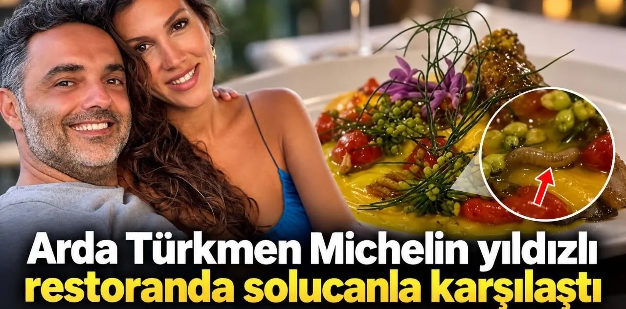 Arda Türkmen Michelin Yıldızlı Restoranda Solucanla Karşılaştı