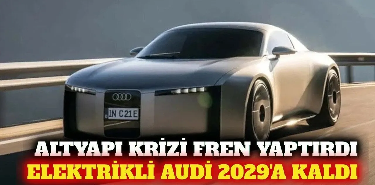 Audi A4 E - Tron Üretimi Altyapı Sorunuyla 2029'a Ertelendi