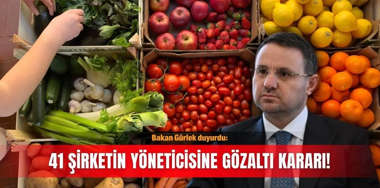 Bakan Gürlek Duyurdu: 41 Şirketin Yöneticisine Gözaltı Kararı