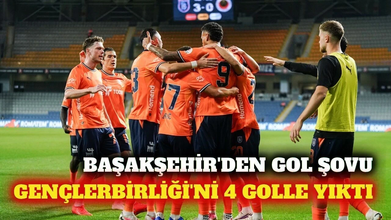 Başakşehir Gençlerbirliği'ni 4 Golle Mağlup Etti - Antalya Haber
