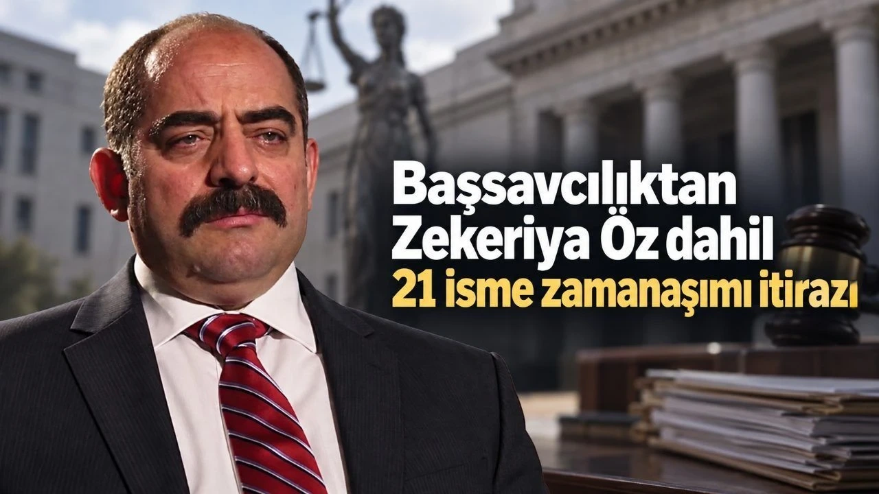 Başsavcılıktan Zekeriya Öz Dahil 21 İsme Zamanaşımı İtirazı - Antalya Haber