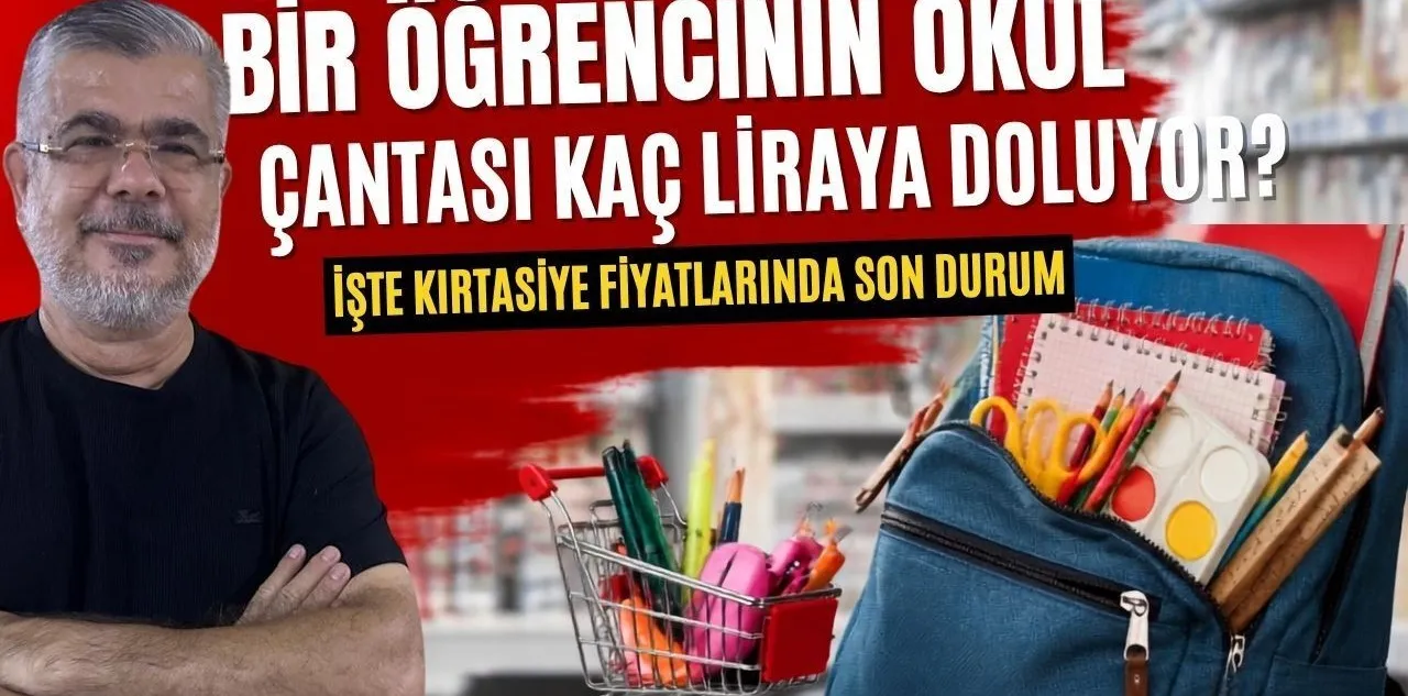 Bir Öğrencinin Okul Çantası Kaç Liraya Doluyor? İşte Kırtasiye Fiyatlarında Son Durum