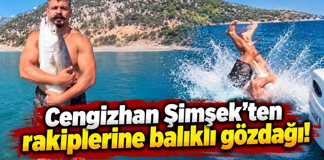 Cengizhan Şimşek'ten Rakiplerine Balıklı Gözdağı