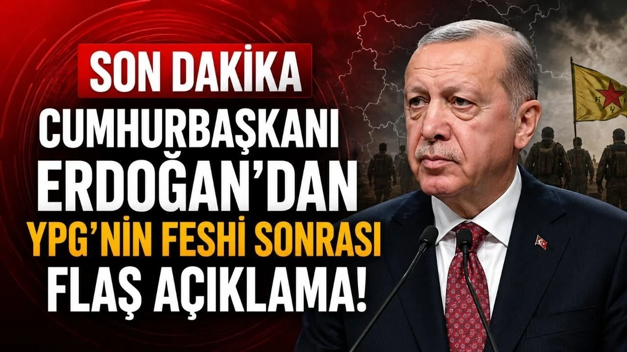 Cumhurbaşkanı Erdoğan'dan Ypg'nin Feshi Sonrası Flaş Açıklama - Antalya Haber