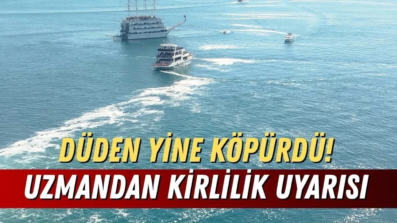 Düden Yine Köpürdü! Uzmandan Kirlilik Uyarısı - Antalya Haber
