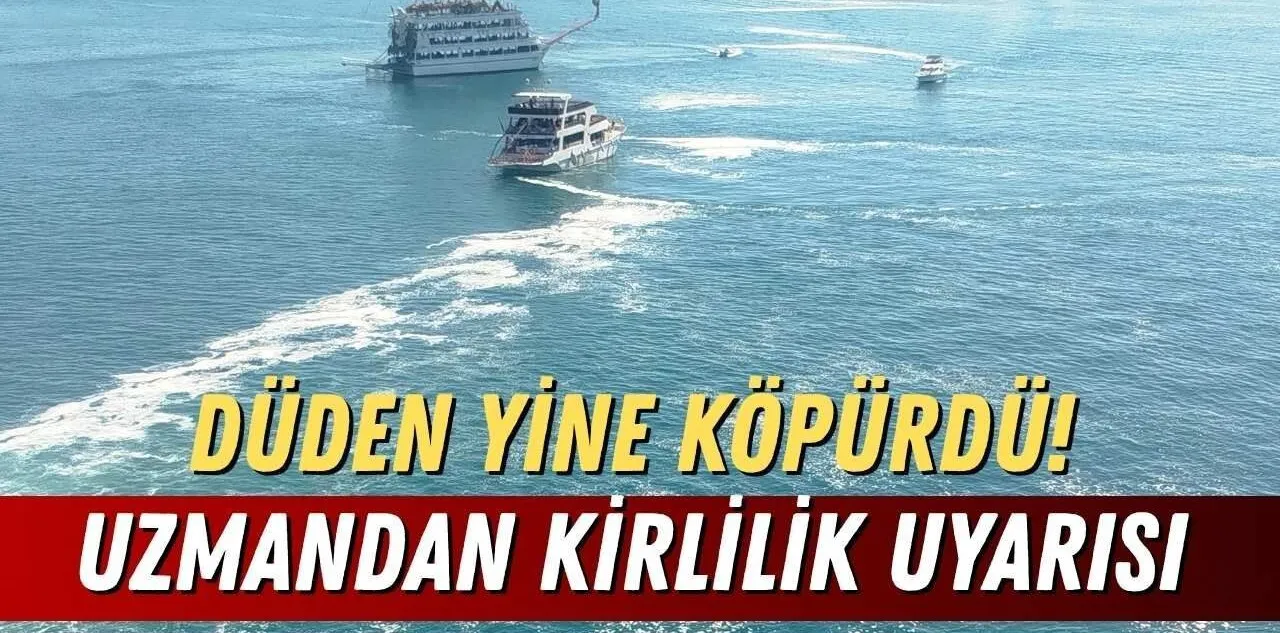 Düden Yine Köpürdü! Uzmandan Kirlilik Uyarısı